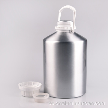 botella de aluminio de pesticida de tamaño personalizado